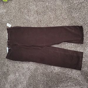 Ralph Lauren Mens Corduroy Dark Brown pants size 36Wx32L